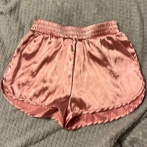 Pink boxer shorts